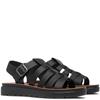HEAVENLY FEET WOMENS SANDAL - BLACK